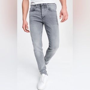 Rag & Bone Men’s Fit 1 Jeans 31 Grey Gray Greyson Slim Denim